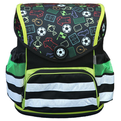 Mprinz Ранец Soccer (405381), черный/зеленый