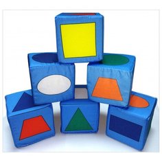 Кубики Учитель Цвет и форма ИТМ-15