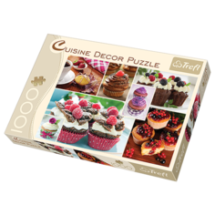 Пазл Trefl Кексы (10360), 1000 дет.