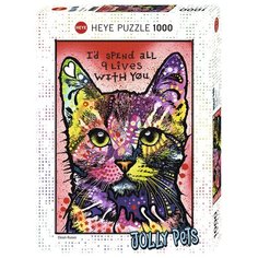 Пазл Heye Jolly Pets 9 Жизней, Russo (29731), 1000 дет.