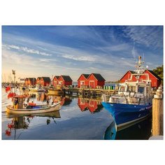 Пазл Schmidt 500 деталей: Гавань в рыбацкой деревне