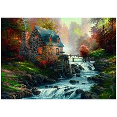 Пазл 1000 деталей Schmidt: Старая мельница. Томас Кинкейд