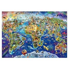 Пазл Schmidt 1000 деталей: Путешествуя по миру