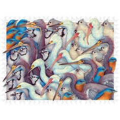 Пазл Pomegranate 500 деталей: Мэттью Бохан. Белые и синие