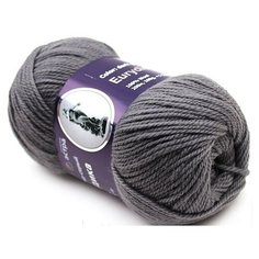 Пряжа Астра "Эвридика", цвет темно-серый, арт. 05 (5 мотков) Astra Premium