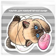 Коврик для компьютерной мыши" Котенок", 210x174 мм, 2 мм Феникс