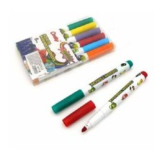 Фломастеры, ароматизированные, смываемые, 6 цветов Intelligent