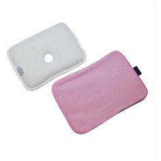 Подушка анатомическая и чехол для детей GIO Pillow Pink, розовая, размер M