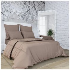 Комплект постельного белья Delicatex Эмили Classic 1,5 спальный, Сатин, наволочки 70x70