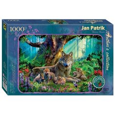 Пазл Step puzzle 1000 деталей: Лесные волки