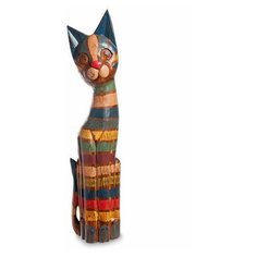 Статуэтка Кошка 50 см (албезия, о. Бали) 99-035 113-403856 Decor & Gift