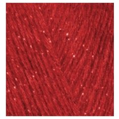 Пряжа для вязания Ализе Angora Gold Simli (5% металлик, 20% шерсть, 75% акрил) 5х100г/500м цв.106 красный ALIZE ANG.GOLD.SIM.106
