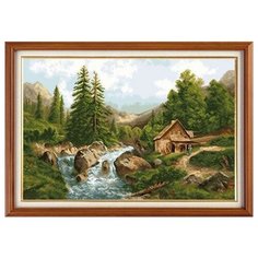 Набор для вышивания крестиком "Горный пейзаж", 47x31 см Expressions Needlework Kits