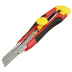 Монтажный нож Hobbi 19-0-210 красный/черный/желтый
