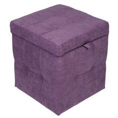 Пуф банкетка Деко малый, цвет сиреневый, Delicatex