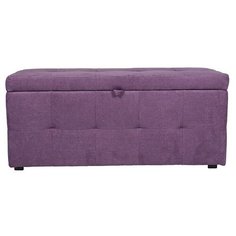 Пуф банкетка Деко большой, цвет сиреневый, Delicatex