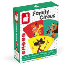 Настольная игра Janod Счастливые семейки: цирк