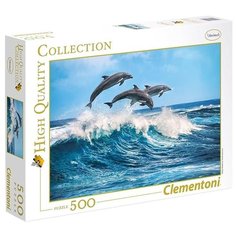 Пазл Clementoni High Quality Collection Дельфины (35055), 500 дет.