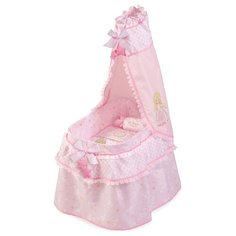 Кроватка с балдахином "Мария", 60 см De Cuevas Toys