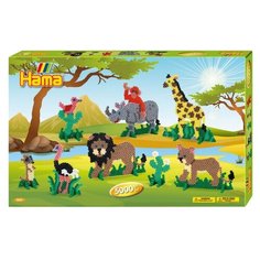 Набор "Сафари", 5000 штук (5 основ) Hama