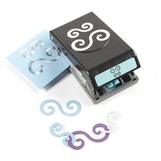 Фигурный дырокол гирлянда: Завитки, 5.5 см EK Success