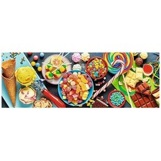 Пазлы 1000 деталей панорама"Сладкие деликатесы Trefl