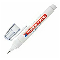 Edding / Корректор / Корректирующая ручка, металлический наконечник, быстросохнущая основа, 8 мл