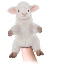Мягкая игрушка на руку "Овечка", 27 см Hansa