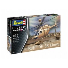 Сборная модель "Американский лёгкий вертолёт OH-58 Kiowa" Revell
