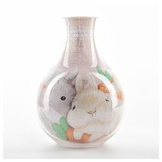 Пазлы в бутылке 128 деталей "Кролики Pintoo