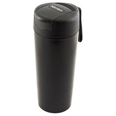 Термокружка Эврика FixMug, 0.35 л черный