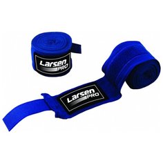 Бинт боксерский Larsen PRO JE-3030, синий