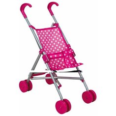 Прогулочная коляска Buggy Boom Mixy 8001 розовый/белый горошек