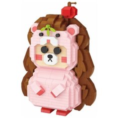 Конструктор LOZ Девочка - еж 860 деталей NO. 9246 Hedgehog girl iBlockFun Series