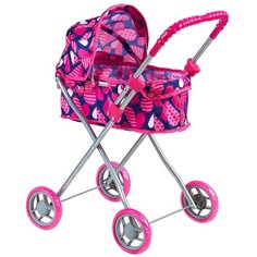 Коляска-люлька Buggy Boom Mixy (8011) синий/розовый