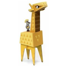 Игрушка из картона Krooom "Жираф", модель Fold my Safari