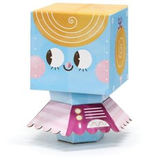 Игрушка из картона Krooom "Робот балерина", модель Fold my Robot