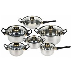 Rainstahl RS/CW 1230-12BK, Набор посуды 12 предметов