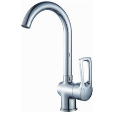 DIADONNA D80440122, Смеситель для кухни (высокий излив, керамический картридж диаметр 40 мм, латунь)