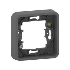 Рамка 1п Schneider ElectricMUR34107, серый