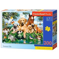 Пазл Castorland 200 деталей: Приятели