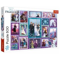 Пазл Trefl 500 деталей: Фрозен2 - коллаж