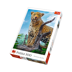 Пазл Trefl 500 деталей: Дикий леопард