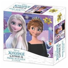 Пазл Prime 3D 100 деталей: Холодное сердце 2