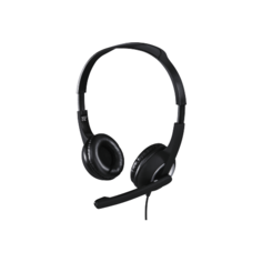 Гарнитура компьютерная Hama Essential HS 300 black/silver
