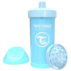 Поильник Twistshake Crawler Cup 360 мл пастельно-синий
