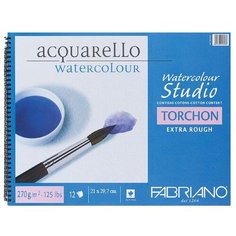 Альбом для акварели Fabriano Watercolour Studio 29.7 х 21 см (A4), 270 г/м², 12 л.