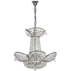 Люстра Arti Lampadari Alassio E 1.5.50.600 N, E27, 360 Вт, кол-во ламп: 6 шт., цвет арматуры: никель