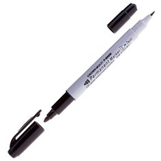 CROWN Маркер перманентный двухсторонний Multi Marker Twin (P-800W)