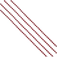 Гирлянда Феникс Present Бусы, 270х0.4 см, красный